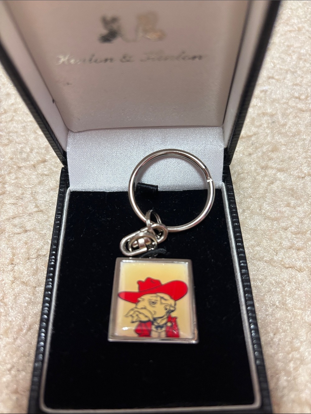Hinton And Hinton Colonel Reb Keychain